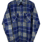 Vintage Fieldmaster Made in USA Insulated Flannel Button Up Size Large