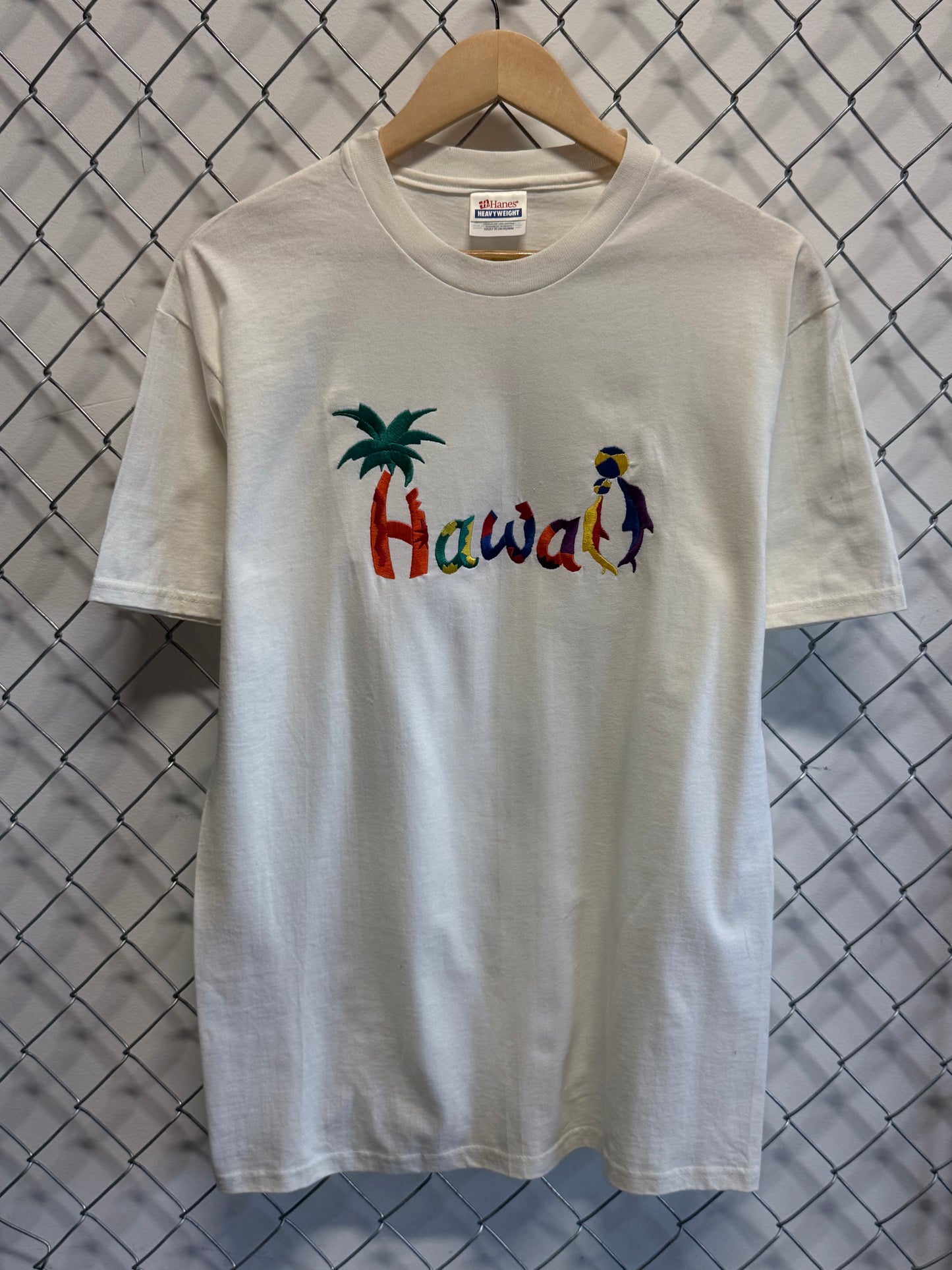 Vintage Y2K Hawaii Nature Vacation Graphic Tee Size Medium