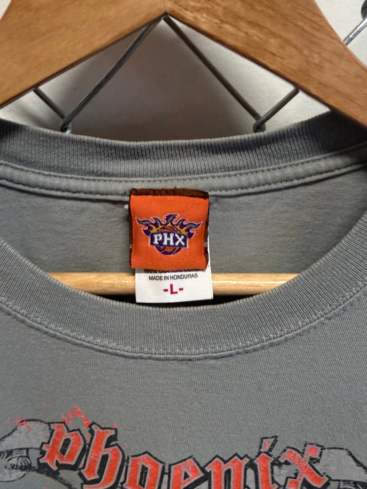 Vintage Y2K Phoenix Suns NBA Graphic Tee Size Large