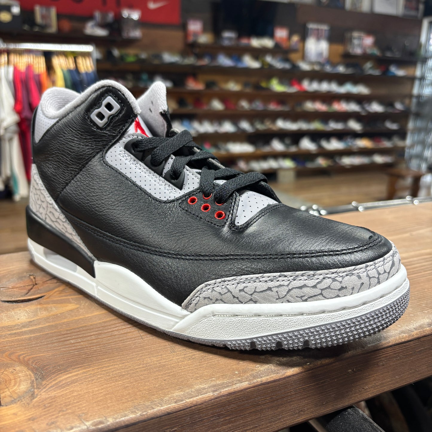 Jordan 3 'Black Cement (2024)' Size 8.5 (DS)