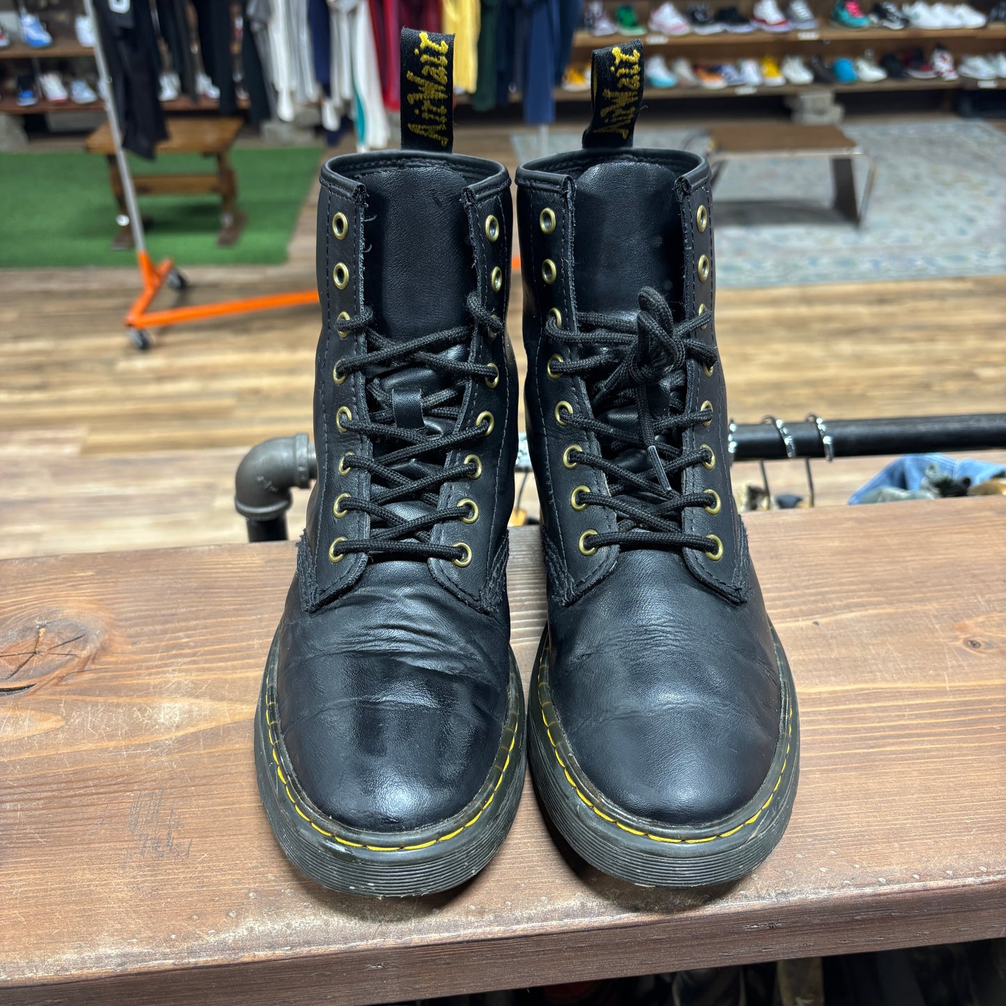 Doc Martens Zavala Black Boots Size 7M/8W