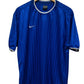 Vintage 00's Nike Small Swoosh Soccer Jersey Style Tee Size Large