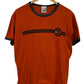 Vintage 00's Nike Swoosh Logo Ringer Graphic Tee Size Large