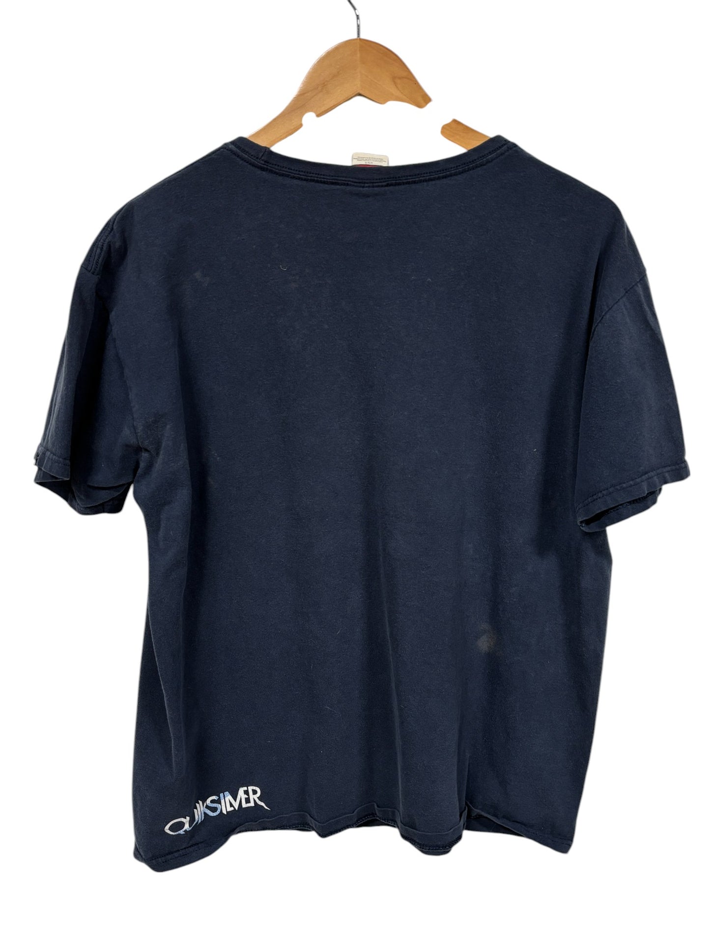 Vintage 00's Quiksilver Classic Logo Graphic Tee Size Large