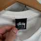 Stussy FW24 Gear White Graphic Tee Size XXL