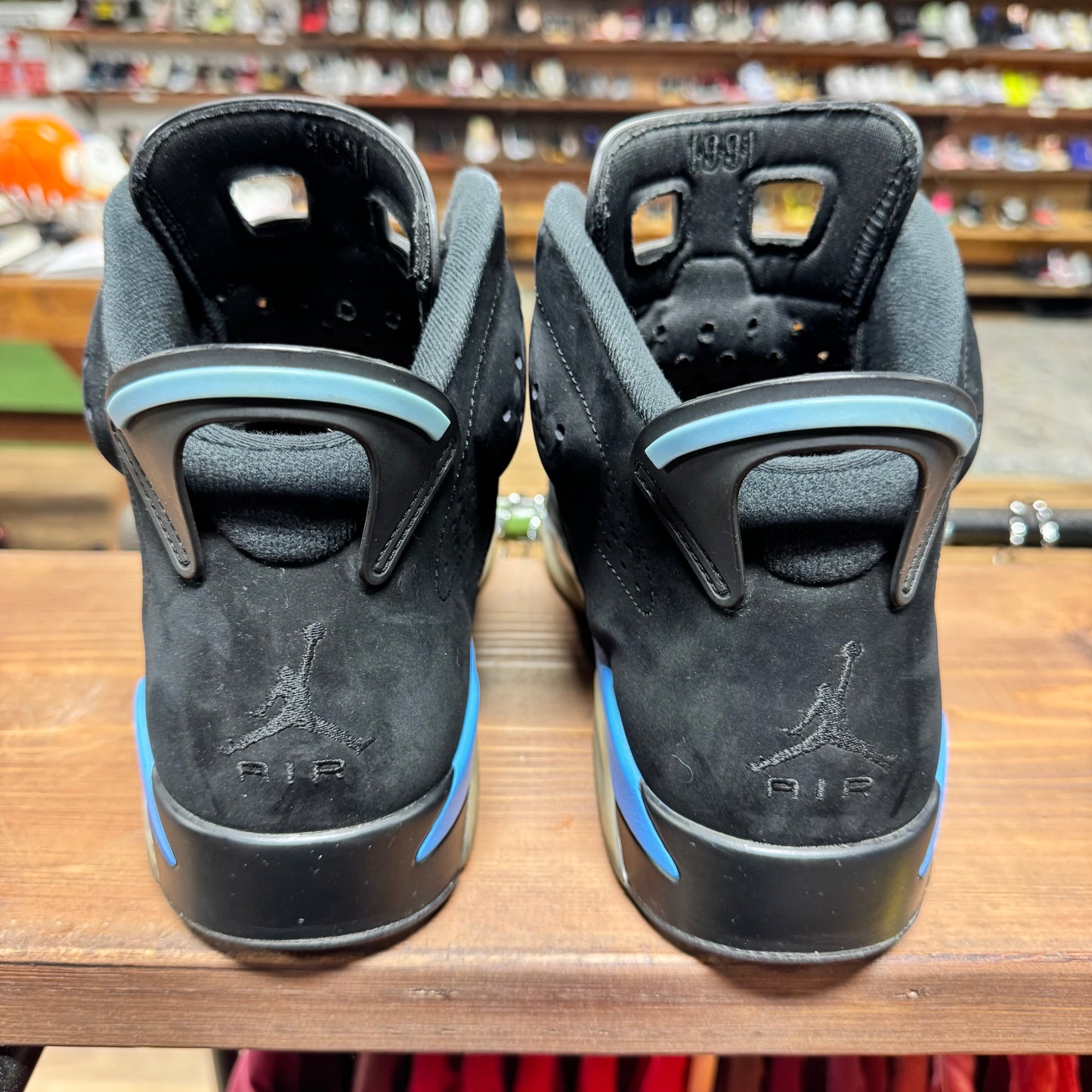 Jordan 6 'UNC Black' Size 13