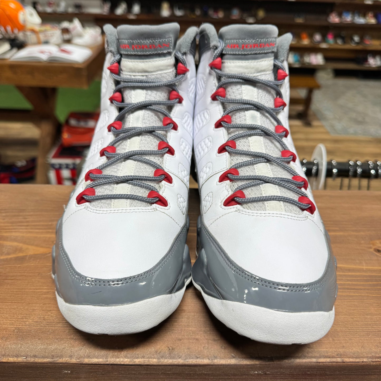 Jordan 9 'Fire Red' Size 13