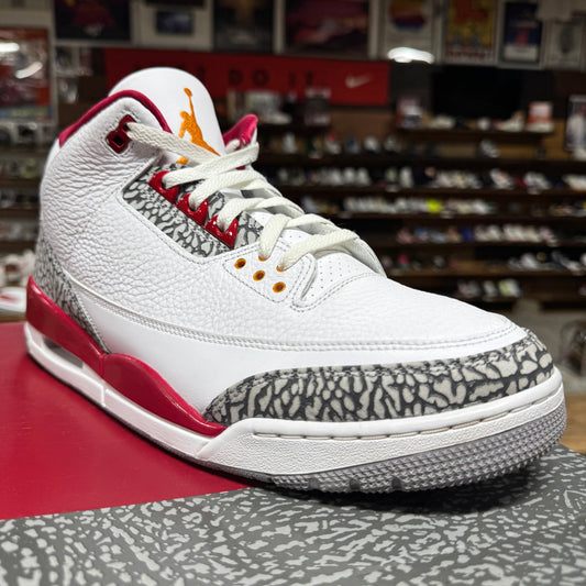 Jordan 3 'Cardinal' Size 13