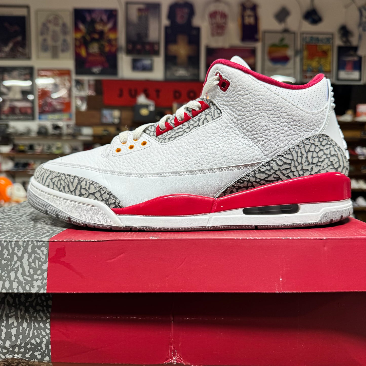 Jordan 3 'Cardinal' Size 13