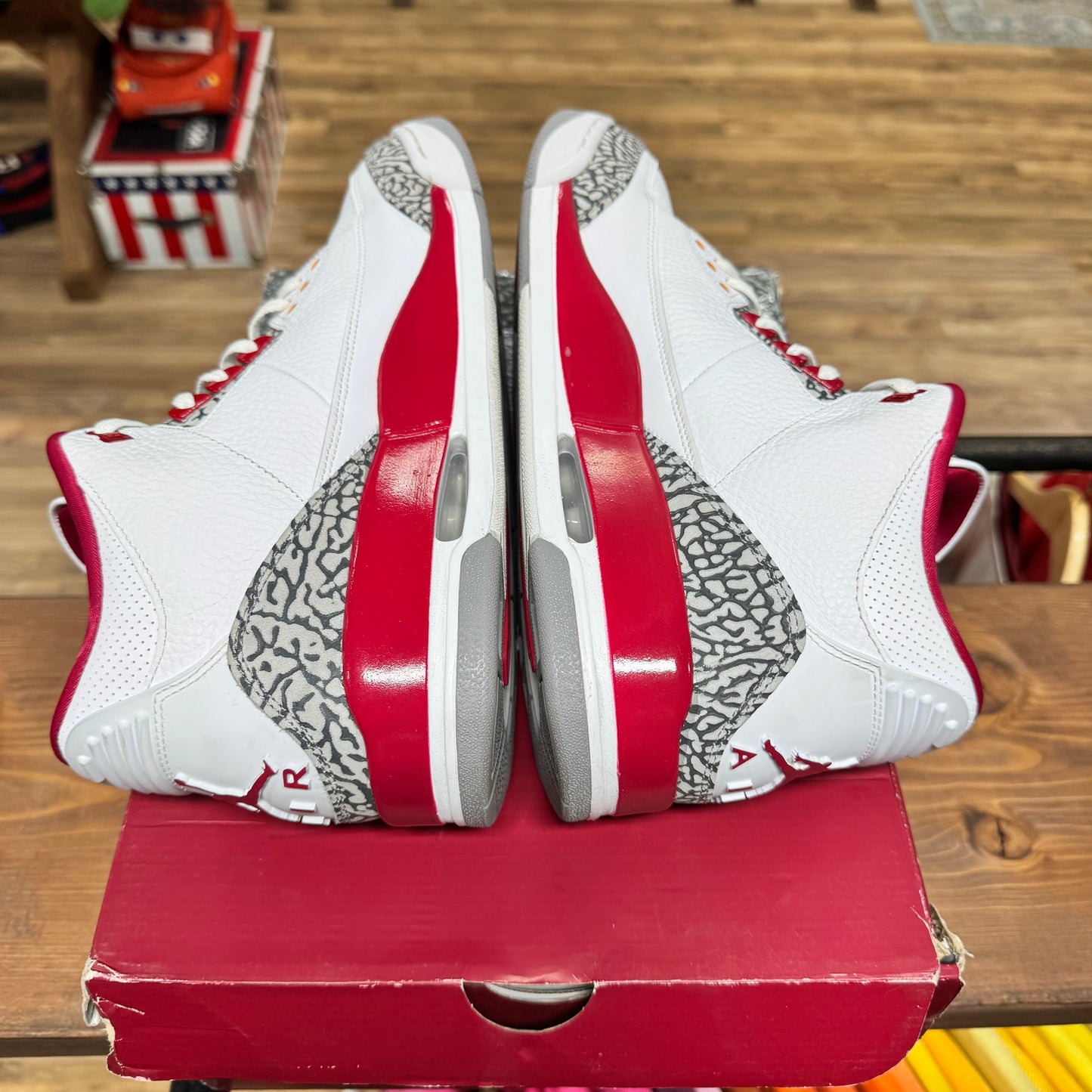 Jordan 3 'Cardinal' Size 13