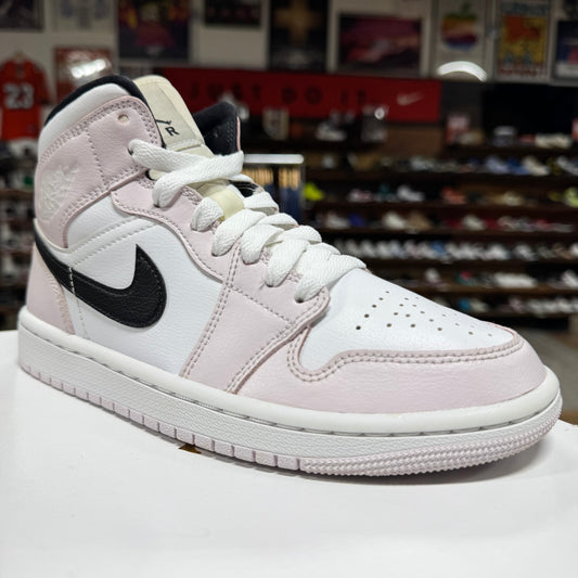 Jordan 1 Mid 'Barely Rose' Size 6W/4.5M