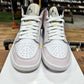 Jordan 1 Mid 'Barely Rose' Size 6W/4.5M