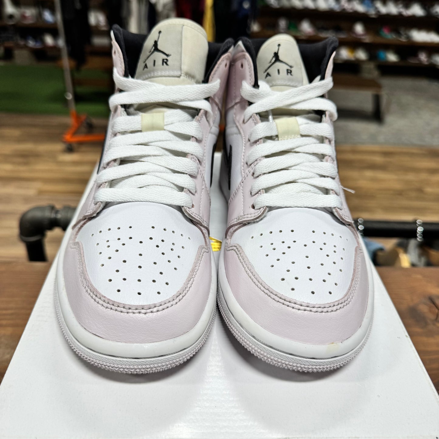 Jordan 1 Mid 'Barely Rose' Size 6W/4.5M