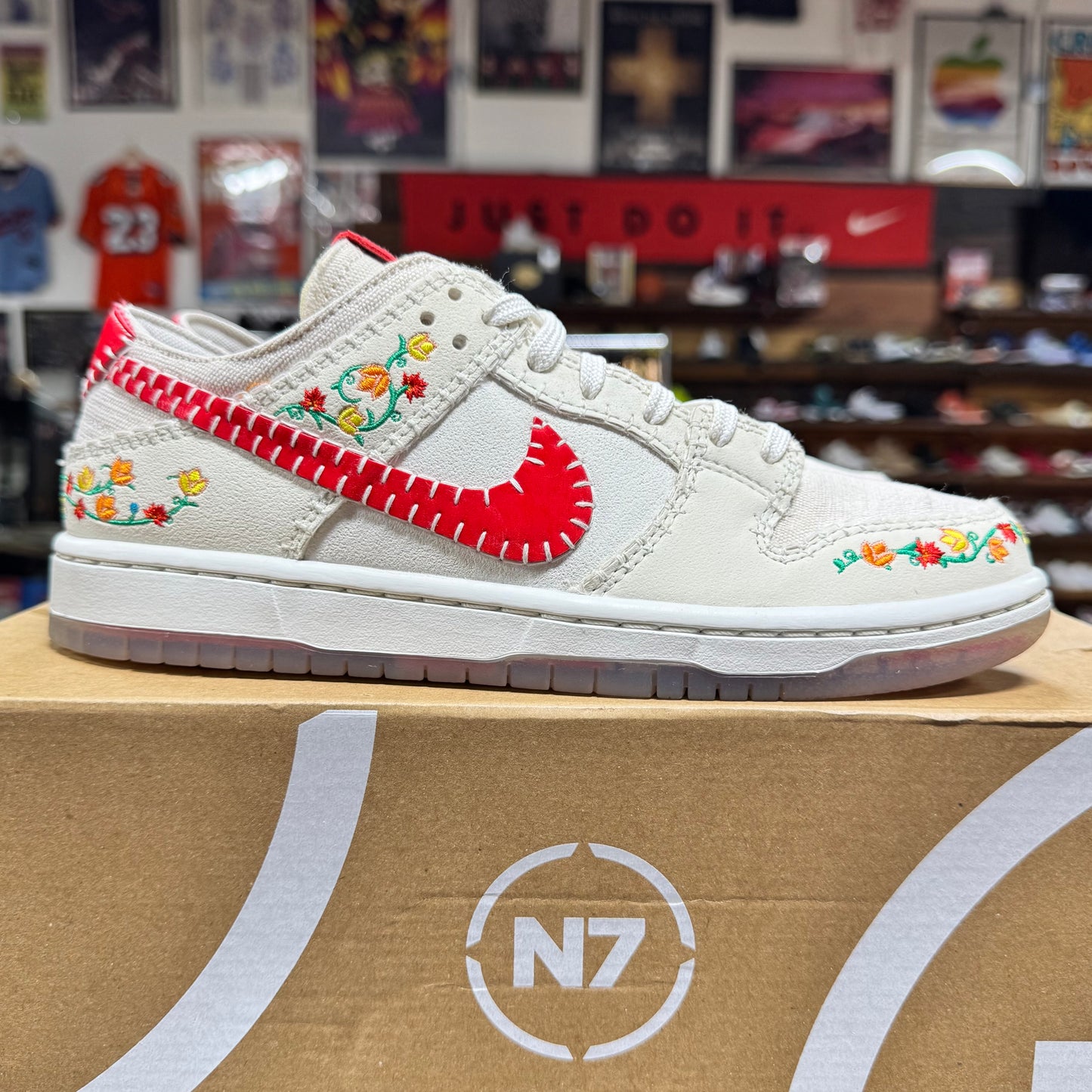 Nike SB Dunk Low 'N7 University Red' Size 6.5