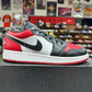 Jordan 1 Low 'Bred Toe' Size 6.5Y
