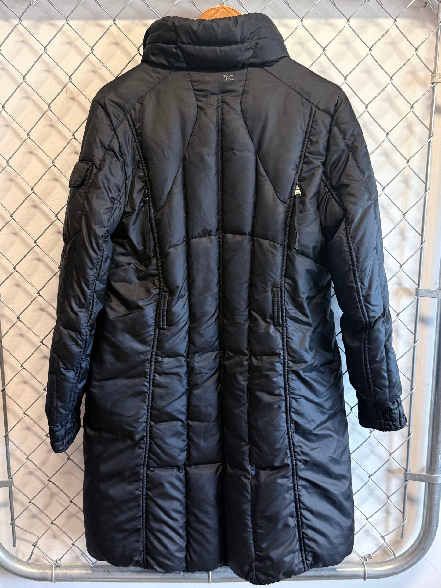 Vintage Women's Polo Ralph Lauren RLX Black Ski Parka Jacket Size Large