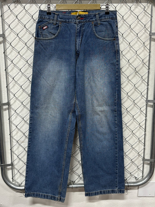 Vintage Y2K Mecca Baggy Denim Jeans Size 32x32