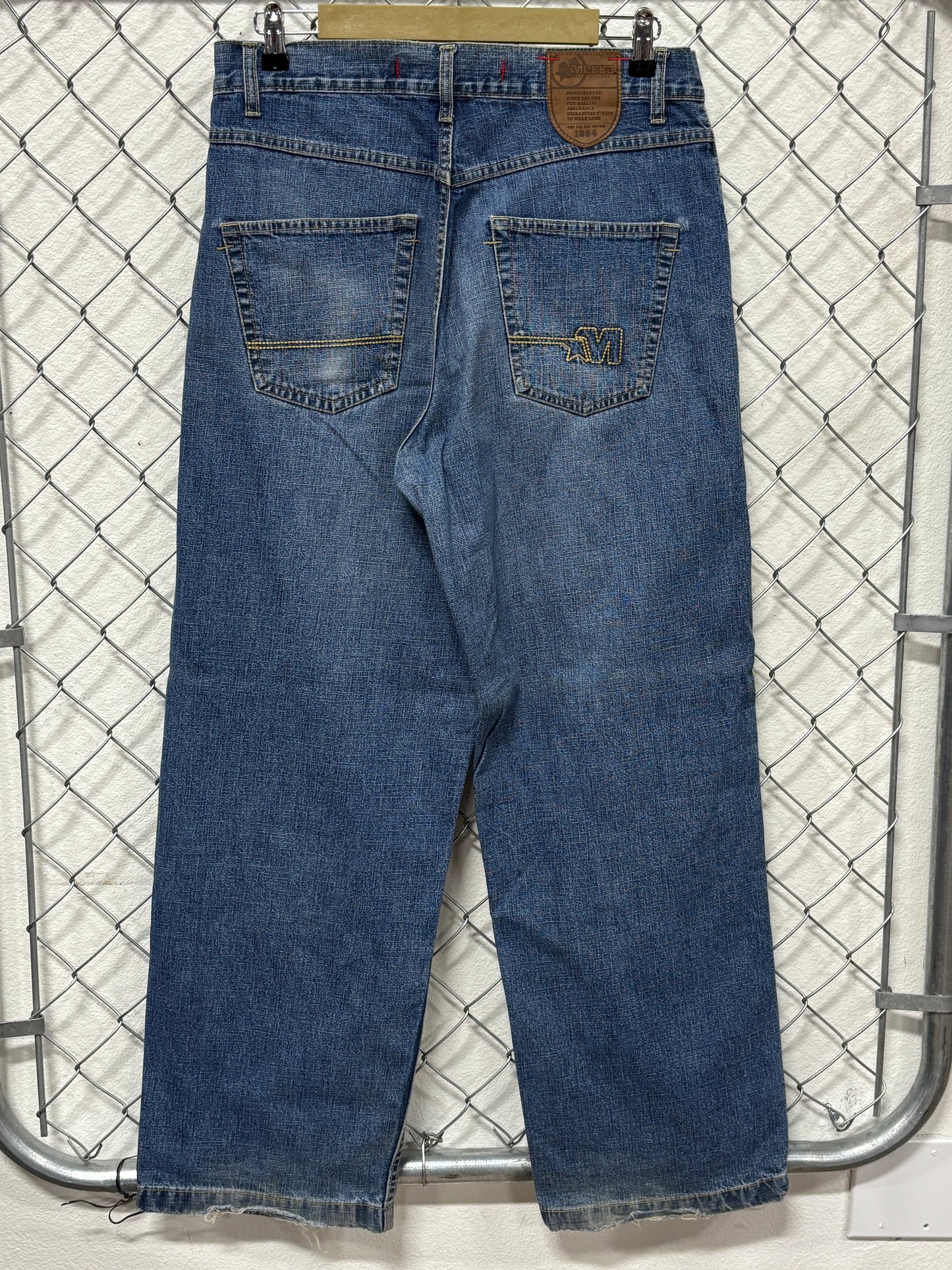 Vintage Y2K Mecca Baggy Denim Jeans Size 32x32