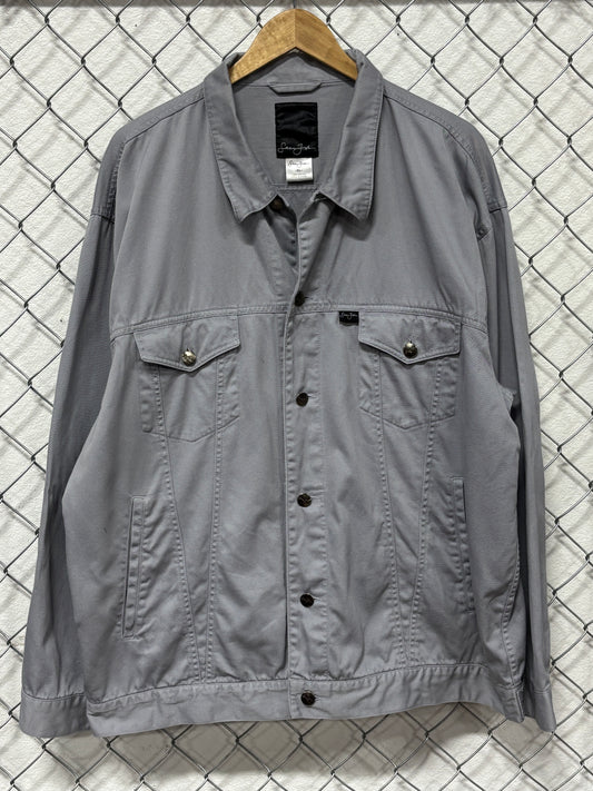 Vintage Y2K Sean John Grey Trucker Jacket Size XL
