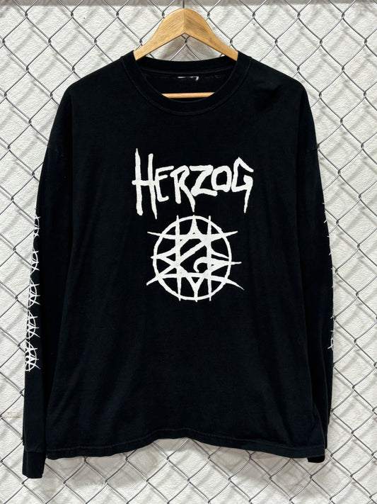 Vintage 90's Lost in the Herzog Long Sleeve Graphic Shirt Size XL