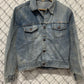Vintage 90's Women's Faded Gaucho's Denim Trucker Jacket Size Small
