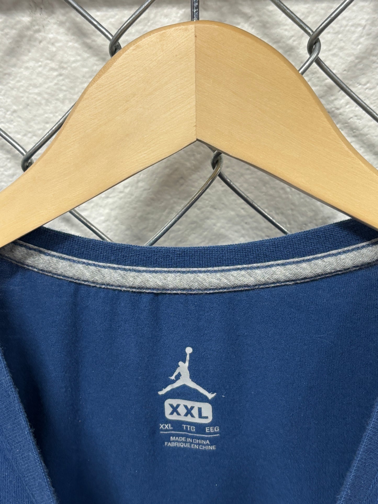 Jordan Brand Blue Tiger Graphic Tee Size XXL