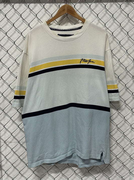Vintage Y2K Phat Farm Striped Tee Size XL