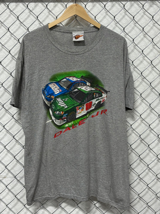 Vintage Y2K NASCAR Dale Earnhardt JR Racing Graphic Tee Size XL