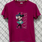 Vintage 90's Disney Minnie Mouse Kansas Youth Graphic Tee Size Large