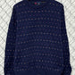 Vintage 90's Isle of Cotton Knit Crewneck Sweater Size XL
