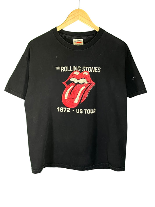 2004 Rolling Stones 1972 US Tour Band Logo Tee Size Large