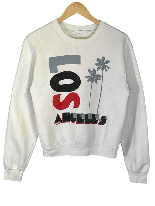 Vintage 80's Los Angeles Palm Tree Crewneck Sweater Size S/M