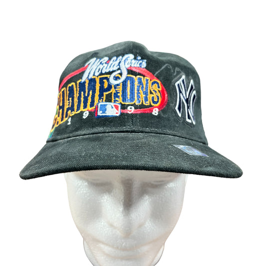 Vintage 1998 New Era New York Yankees World Series Snapback Hat
