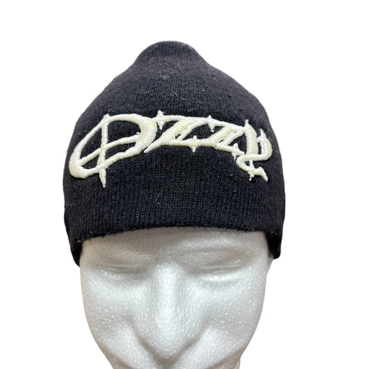 Vintage Ozzy Osbourne Embroidered Beanie Black