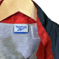Vintage Reebok Black Red Quarter Zip Windbreaker Jacket Size Medium