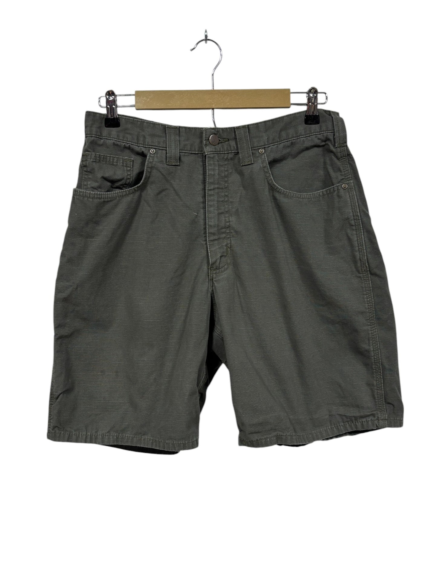 Carhartt Olive Green Carpenter Shorts Size 32