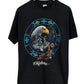 Vintage 90's Oklahoma Native Wolf Eagle Graphic Tee Size Large