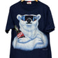 Vintage 1994 Coca Cola Polar Bear Big Print Graphic Tee Size Large