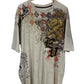 Vintage Y2K Ecko Unlimited Big Print Rhino Graphic AOP Tee Size XL