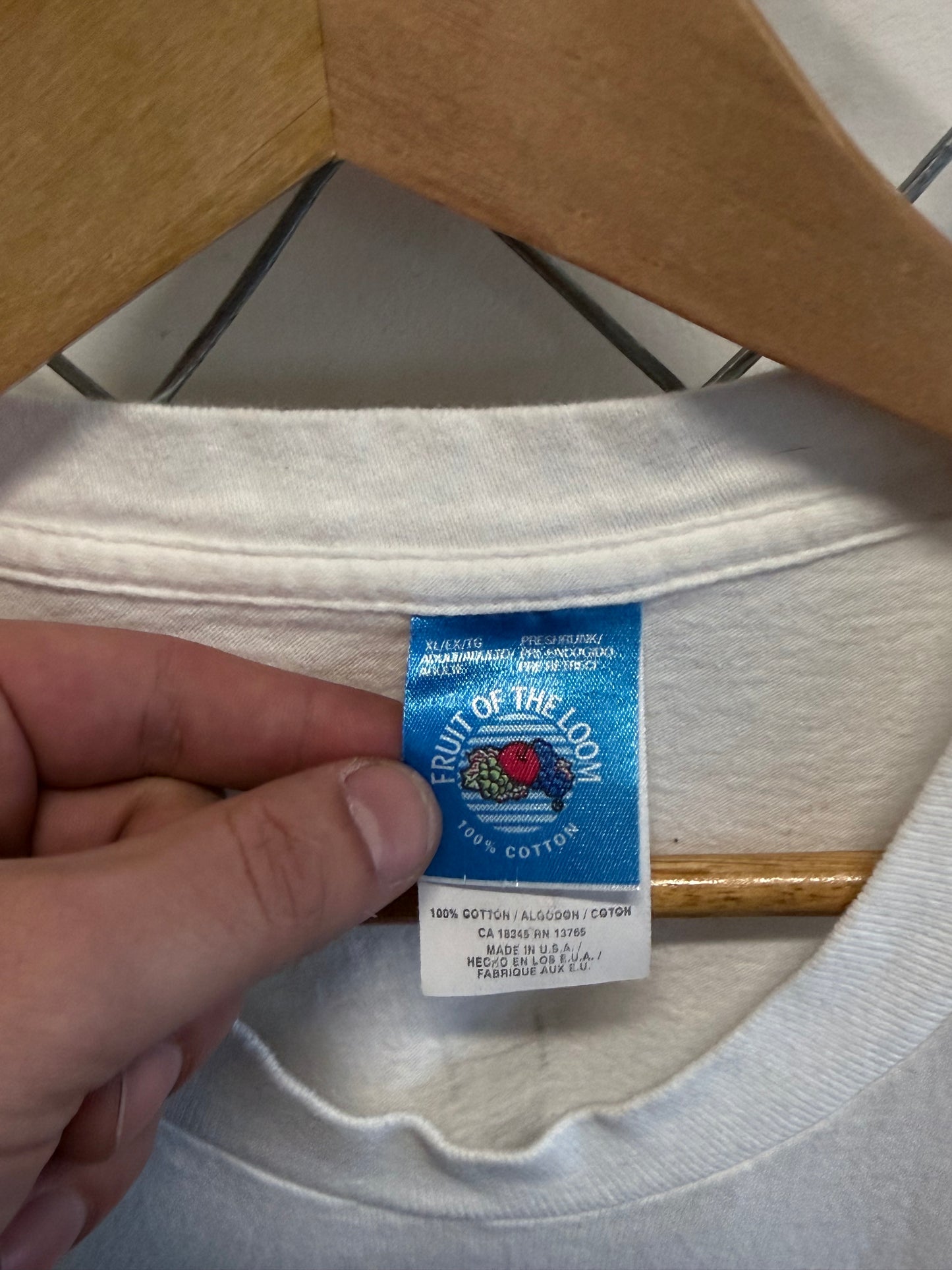 Vintage 90's Wheaties 2131 Counting Cal Ripkin Jr. Graphic Tee Size XL