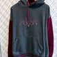 Vintage 90's Halifax Canada Two Toned Hoodie Size Large