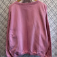 Vintage BUM Equipment Tonal Pink Crewneck Sweater Size Large
