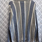 Vintage 1980's Carmel Striped Sweater Made in USA Size XXL