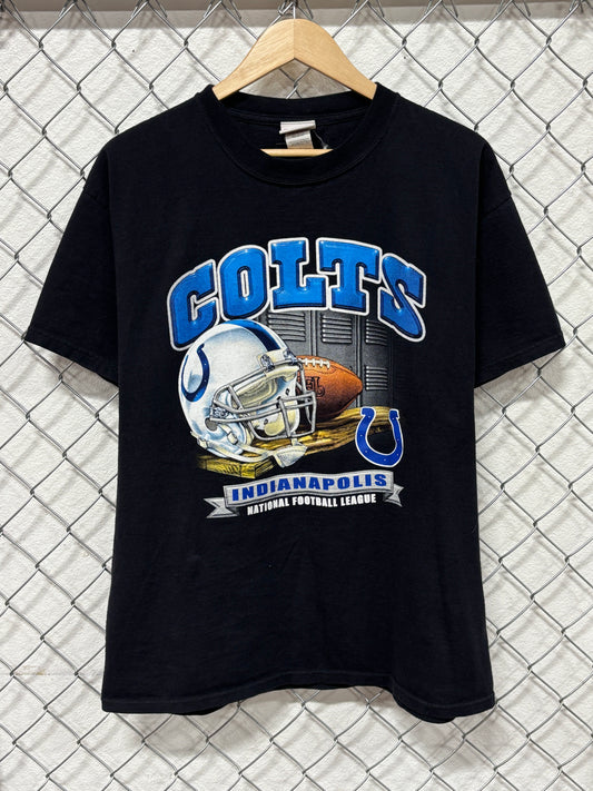 Indianapolis Colts NFL Logo Graphic Tee Size Large