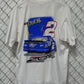 Vintage NASCAR Rusty Wallace Miller Lite Racing Graphic Tee Size XL