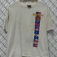 Vintage 90's Big Johnson Rebel Thrashed Funny Graphic Tee Size XL