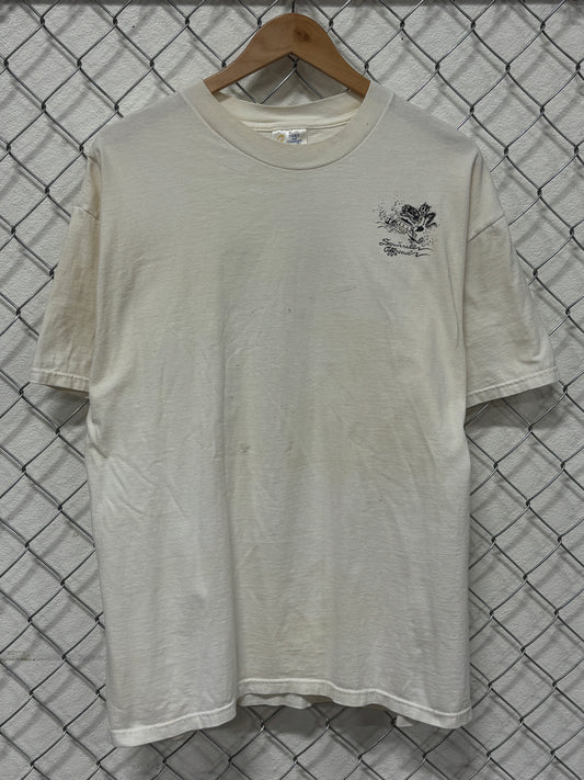 Vintage Squirrel Offroad Funny Cartoon Graphic Tee Size XL