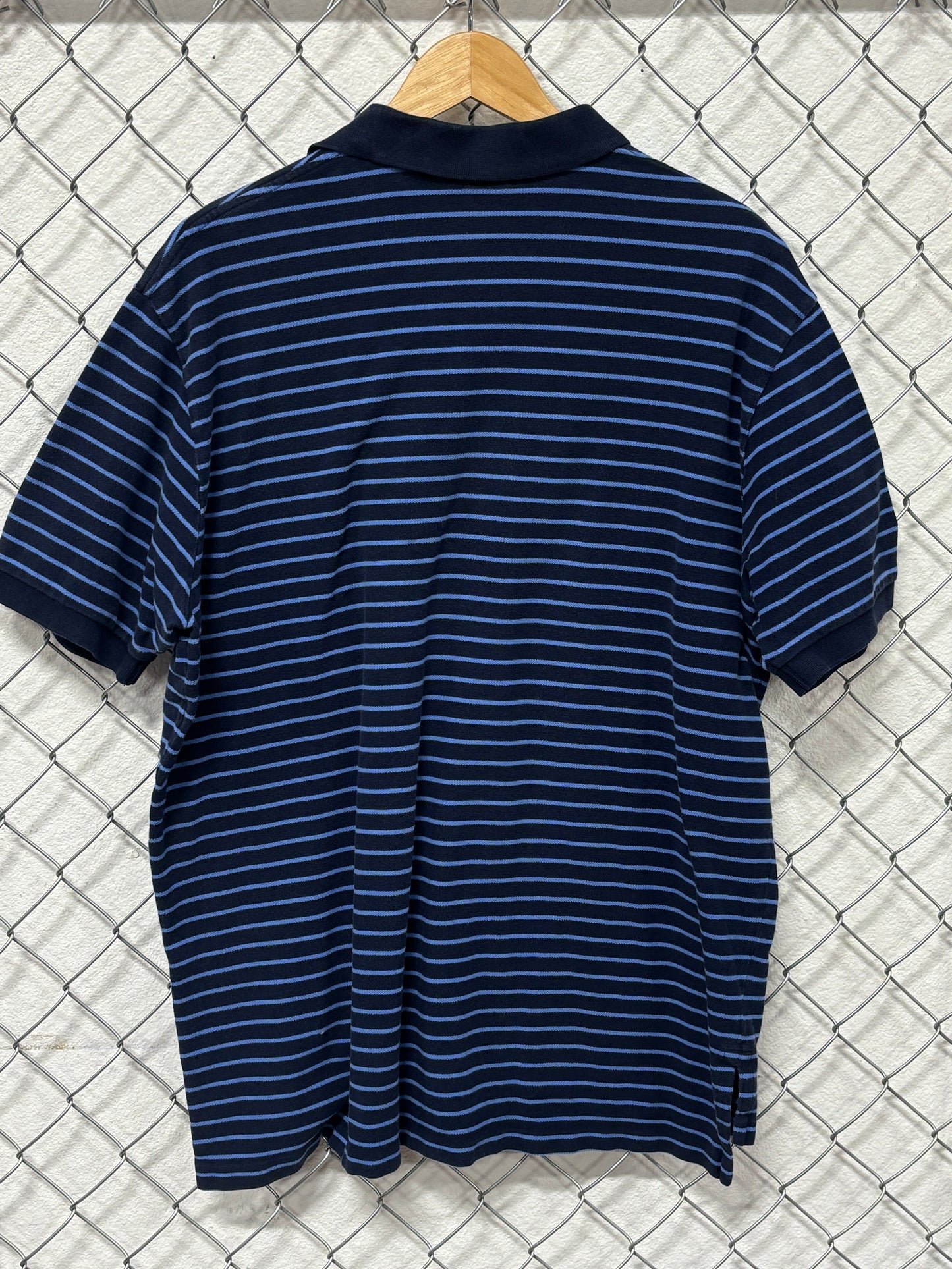 Polo Ralph Lauren Blue Striped Polo Shirt Size XXL