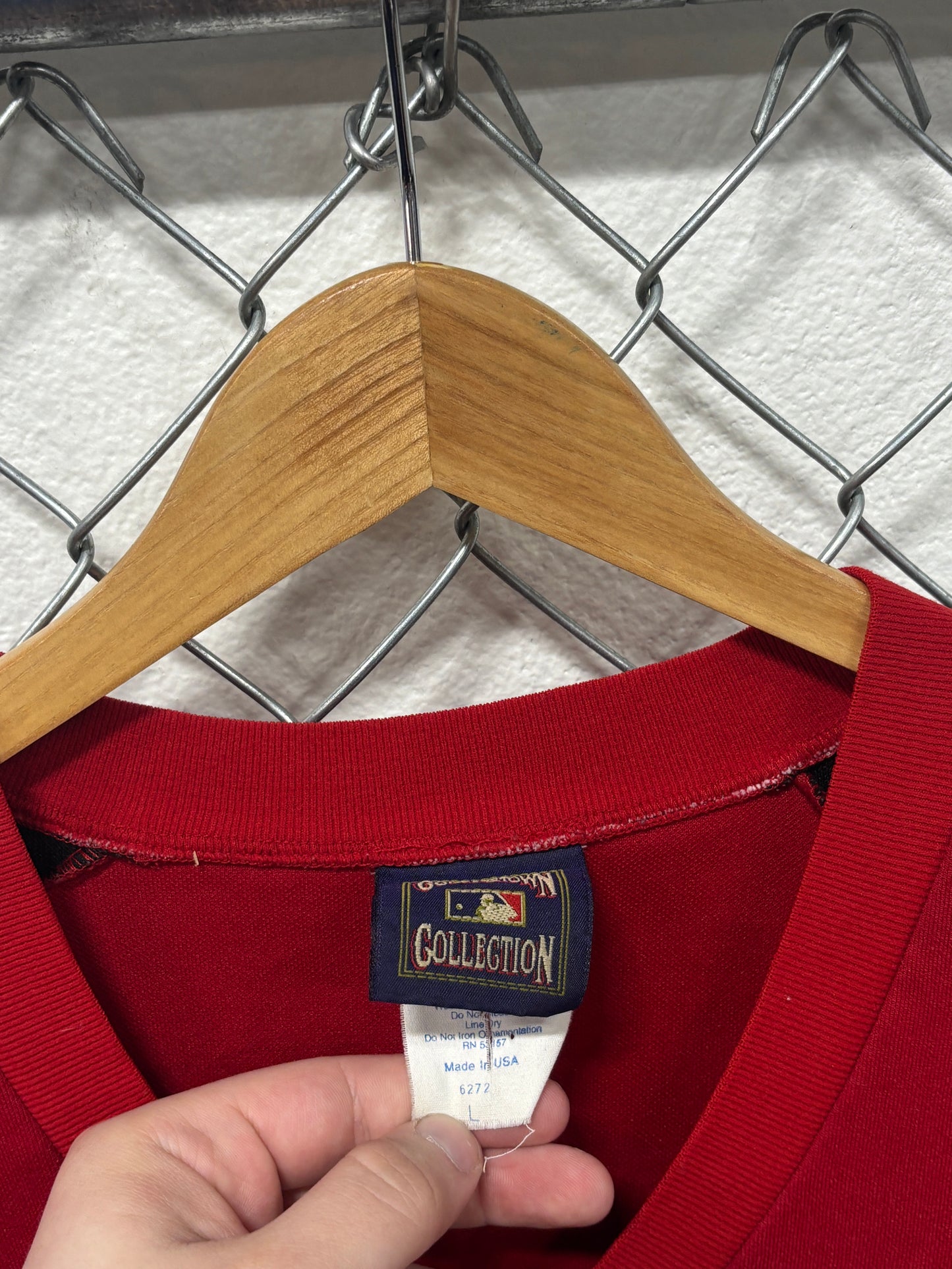 Chicago White Sox Majestic Red Jersey Size Large