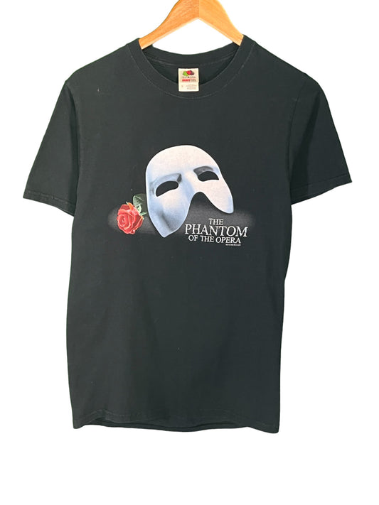 Vintage Phantom of the Opera Mask Graphic Tee Size Small
